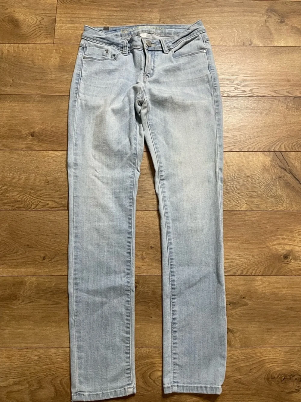 LC Lauren Conrad Light Blue Straight Leg Jeans